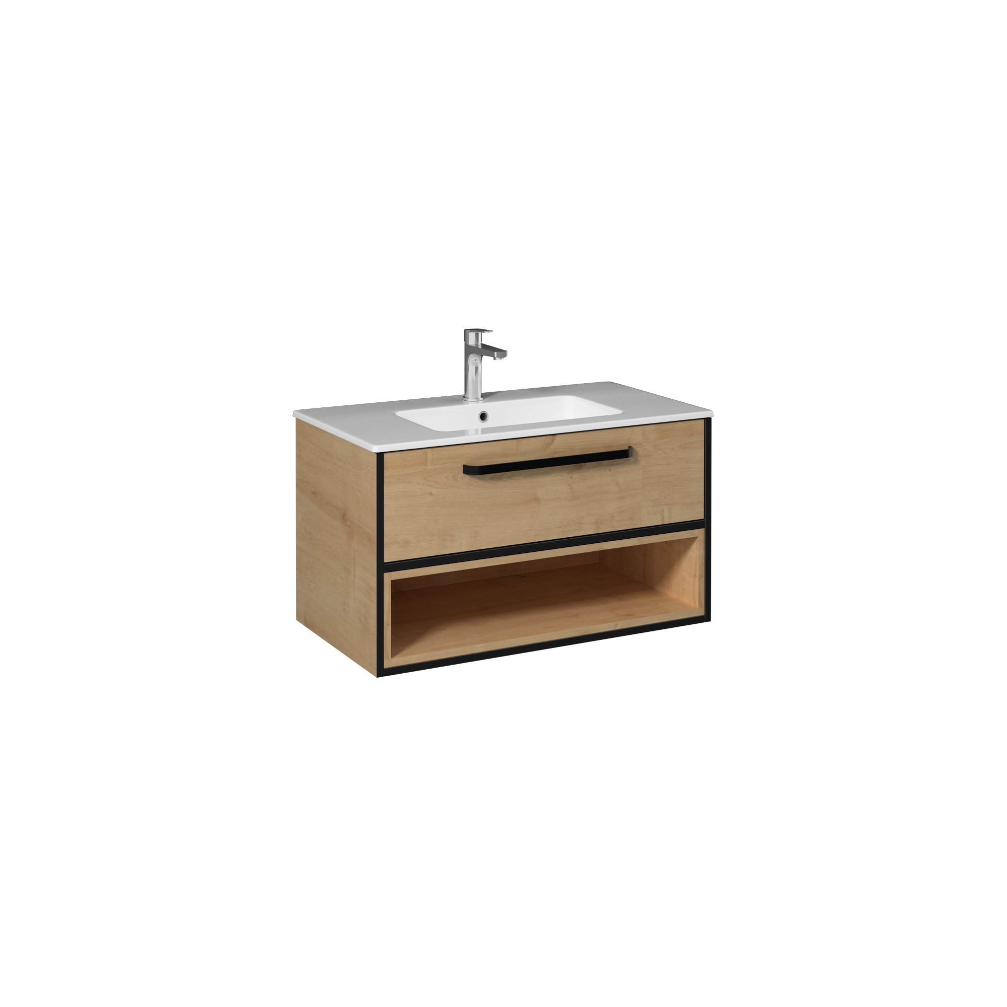 Cavalli Washbasin Cabinet, Detroit 90 cm