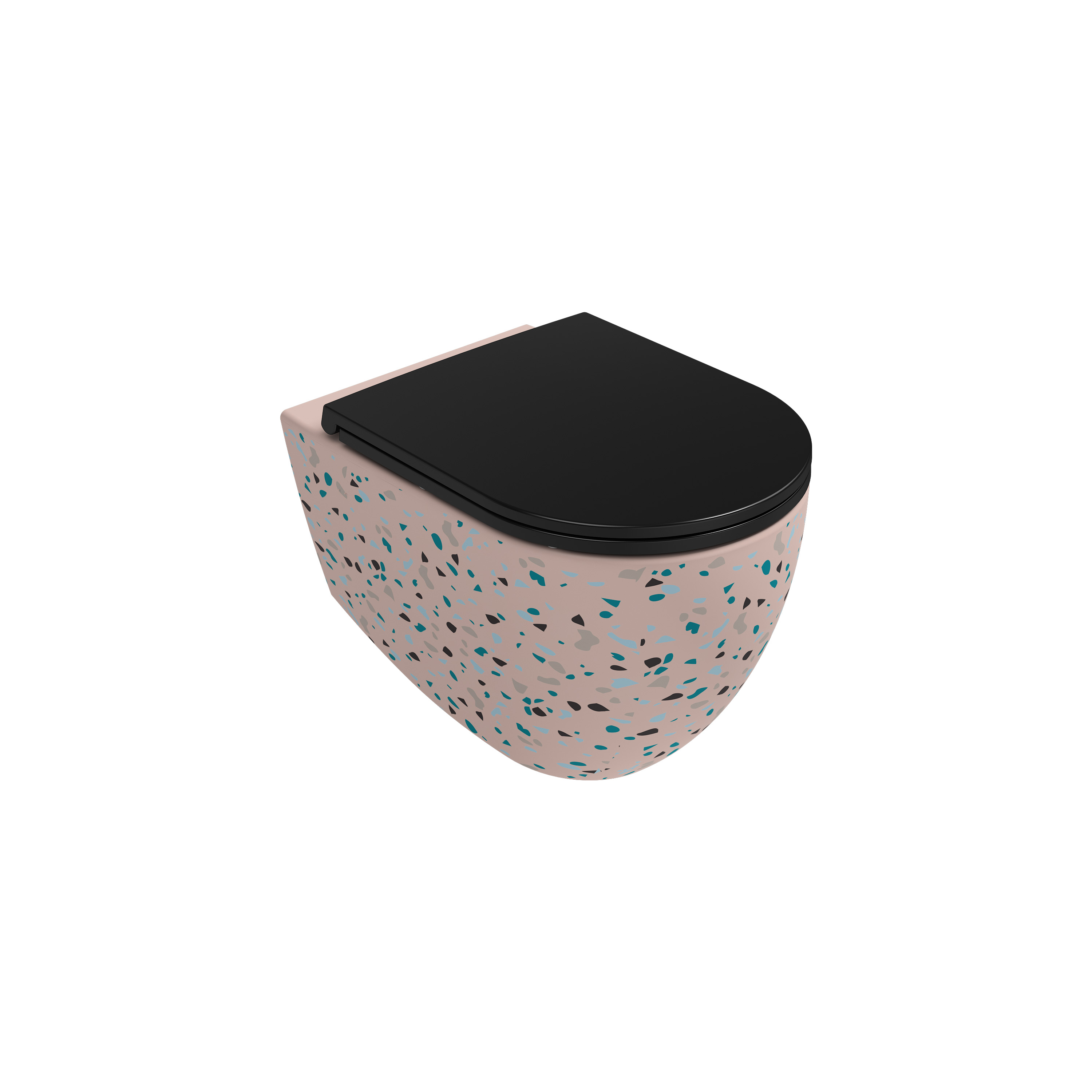 Countertop Washbasin 22’’ Terrazzo Salmon