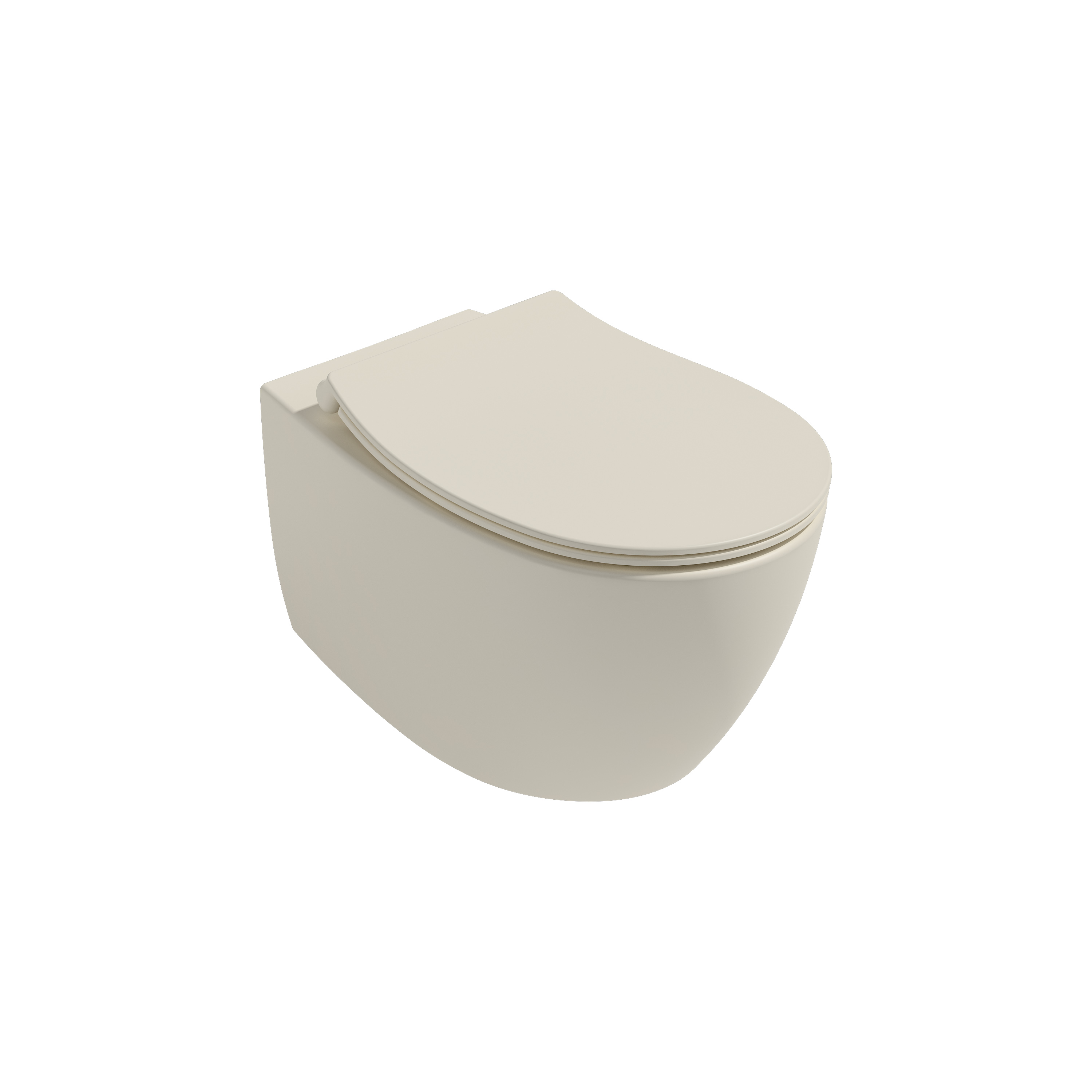 Infinity Countertop Washbasin 55 cm Ivory