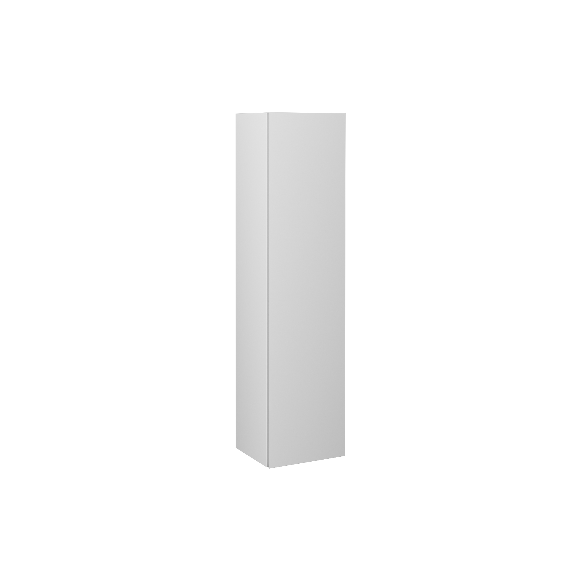 Pro 14" Tall Cabinet, White Left 