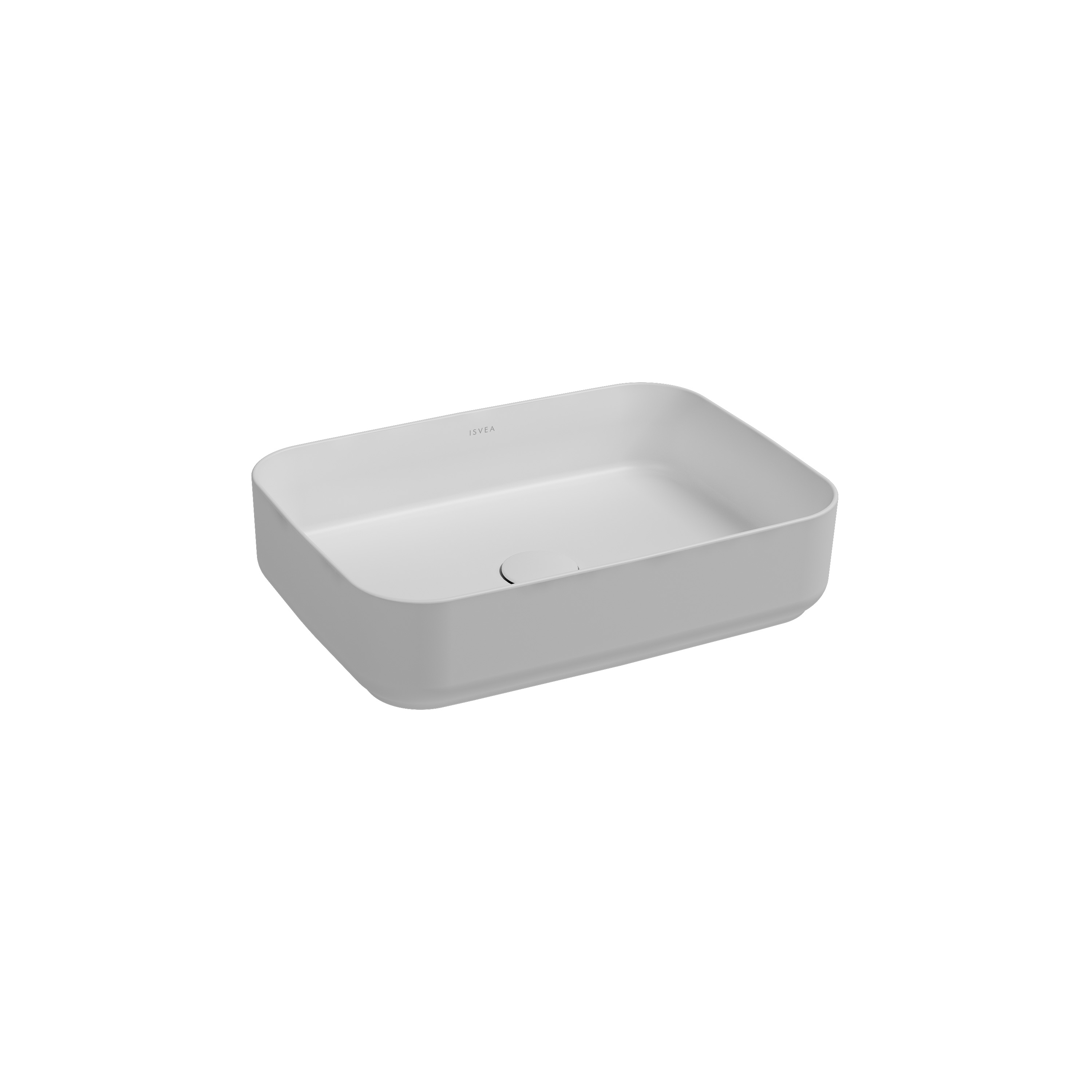 Infinity Countertop Washbasin 55 cm Ivory