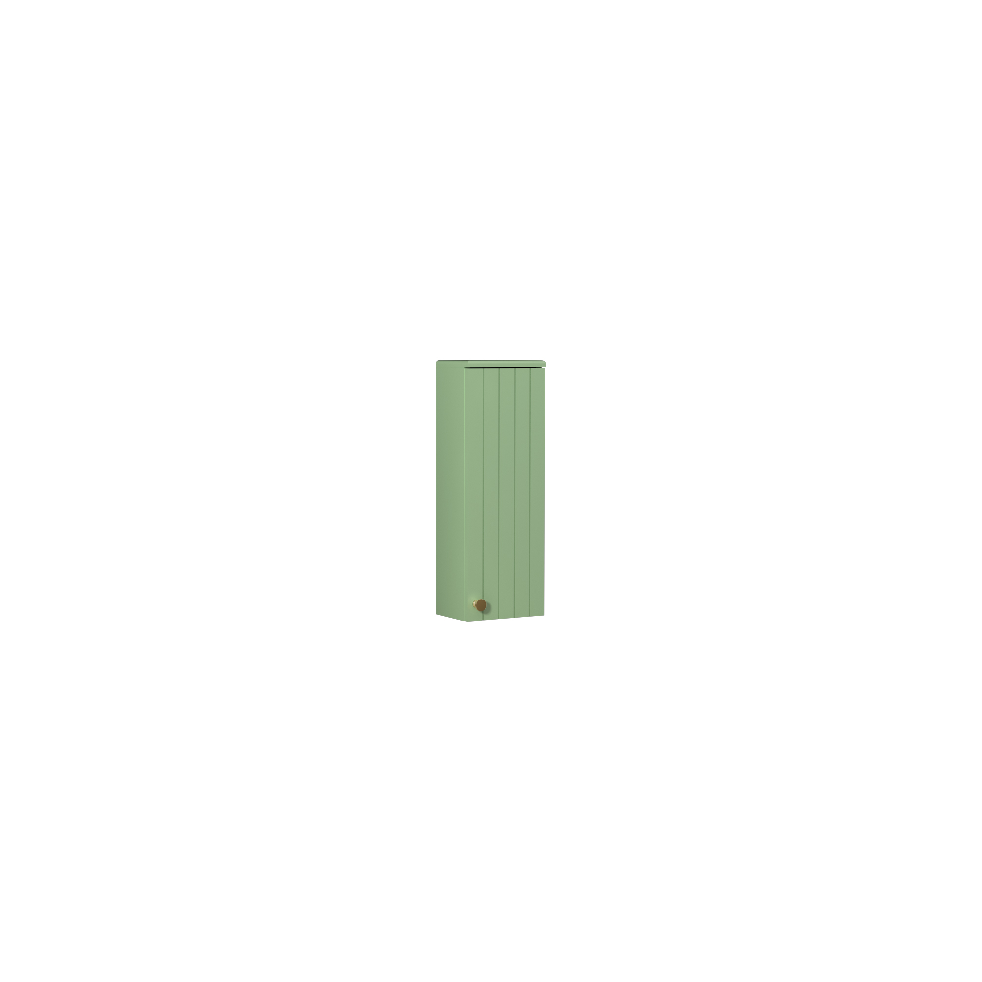 Rinato 35 cm Tall Cabinet, Pastel Green Right