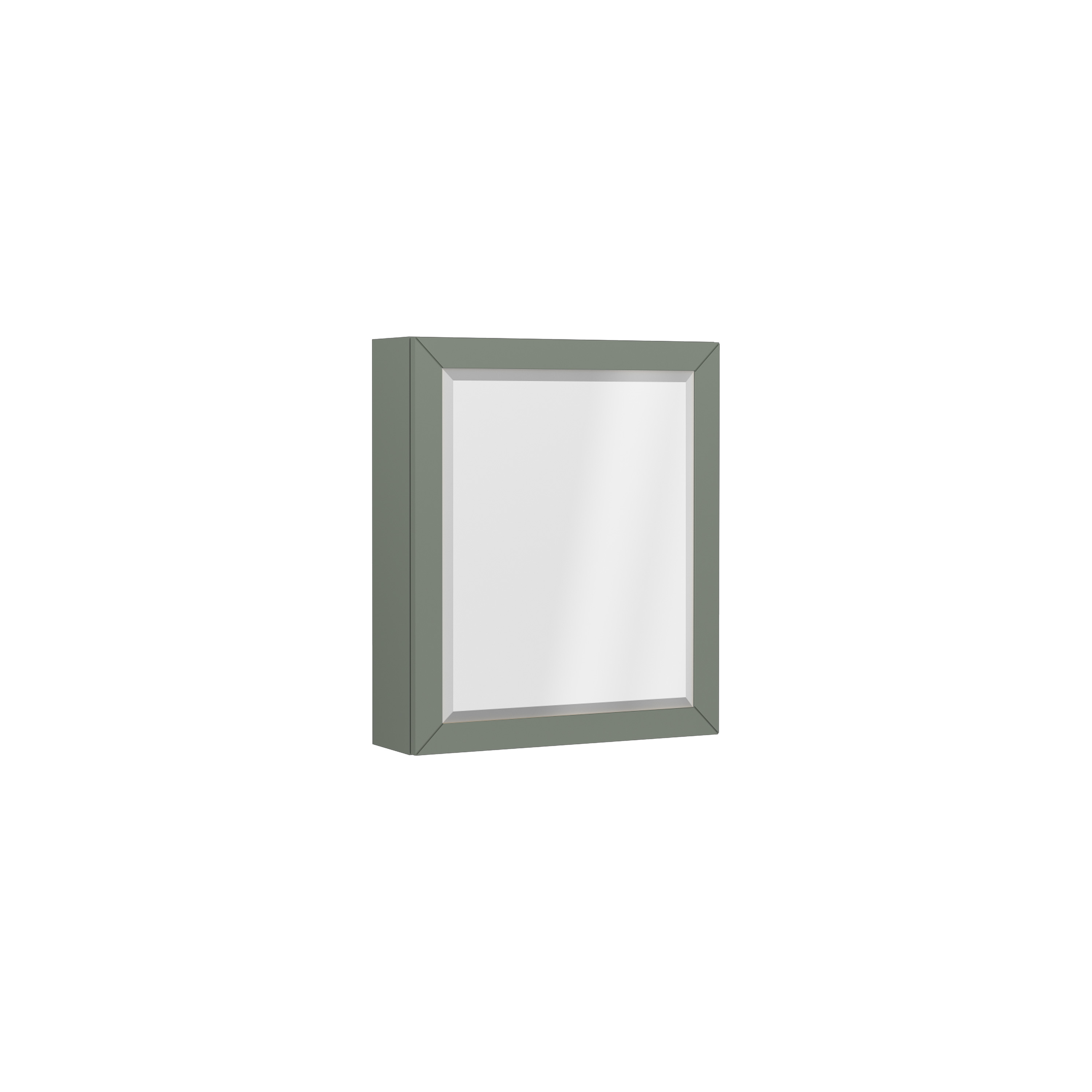 Agatha LED Mirror 21" Cement Grey