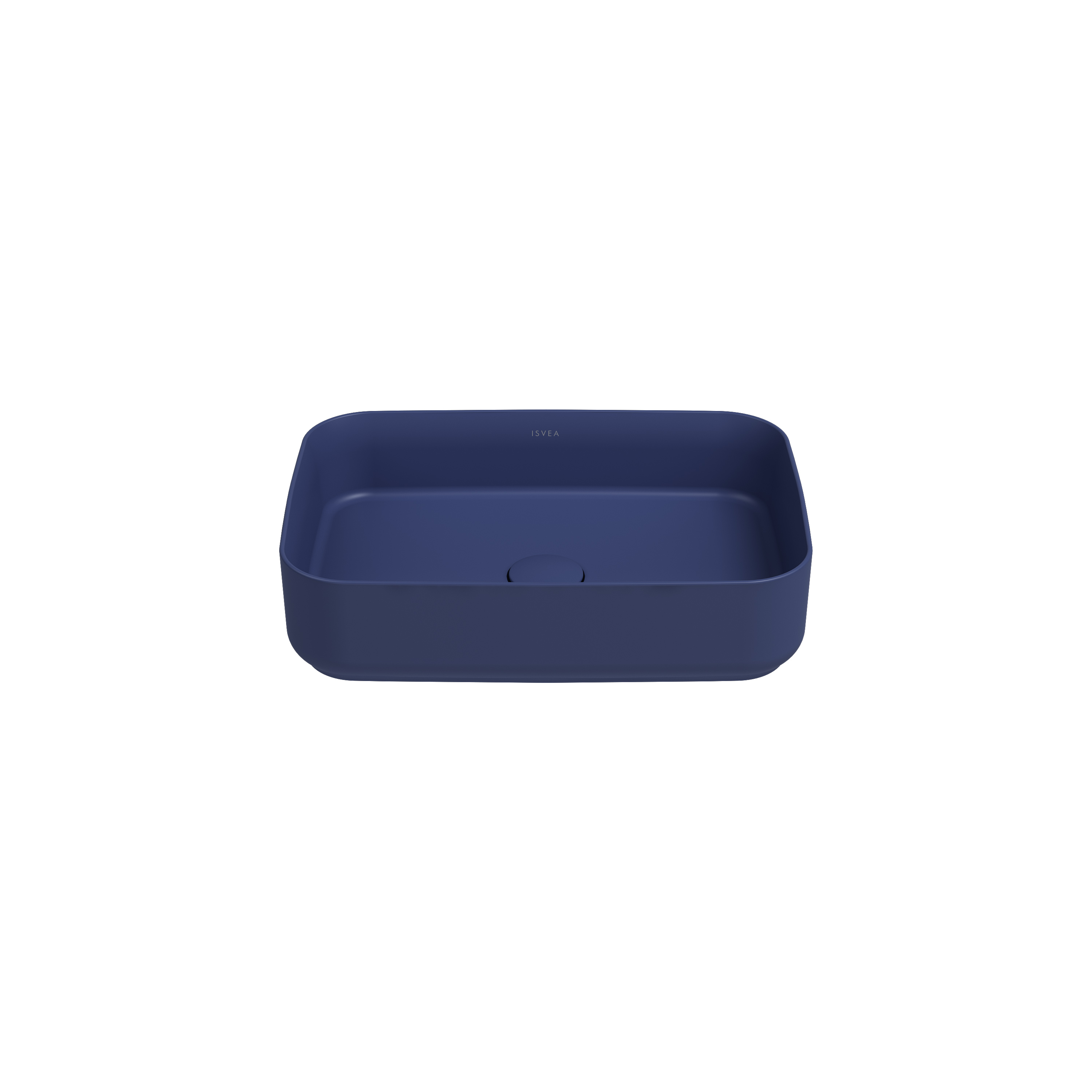 Infinity Countertop Washbasin 50 cm Isvea Blue