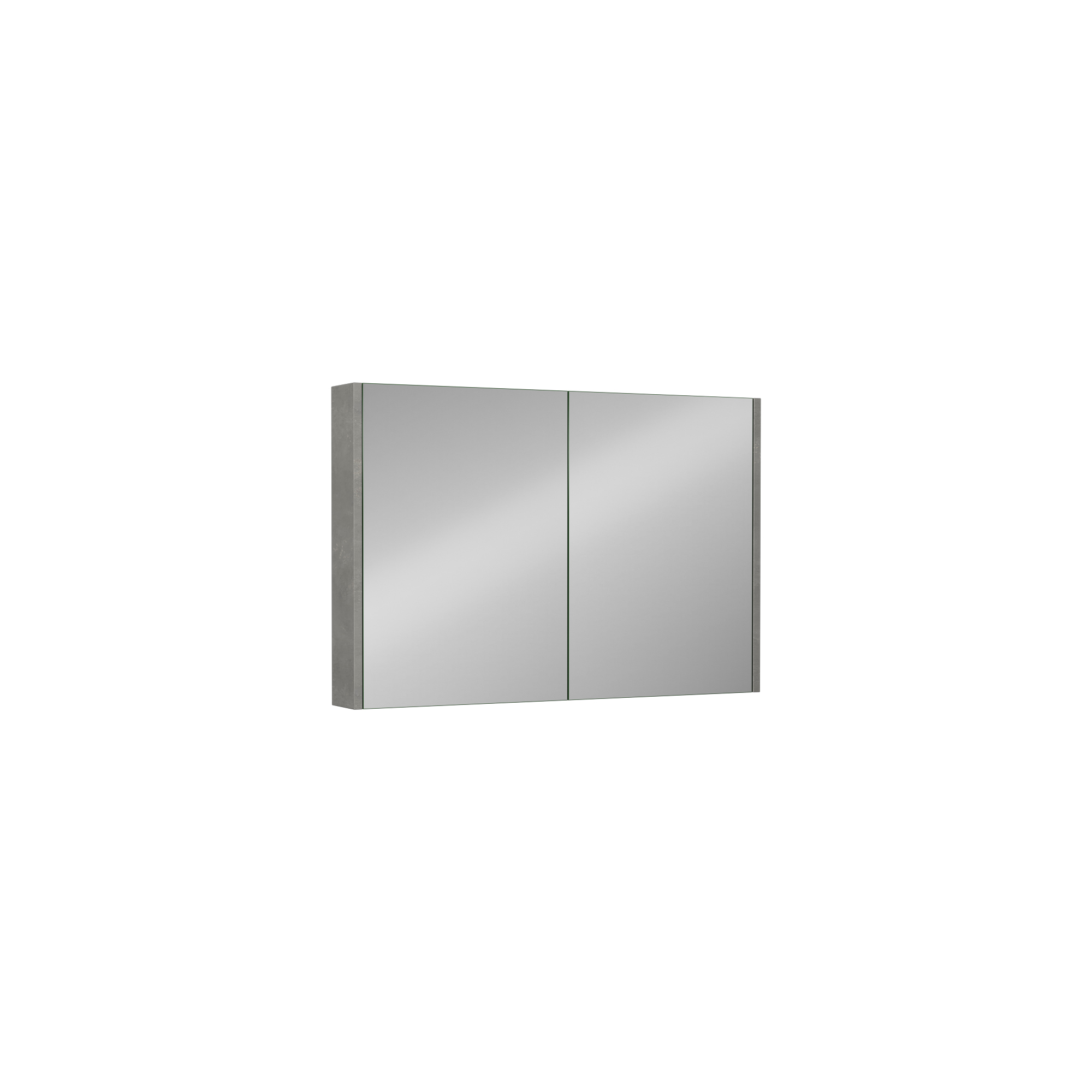 Trio + 100 cm Mirror Cabinet, Retro Bronze 