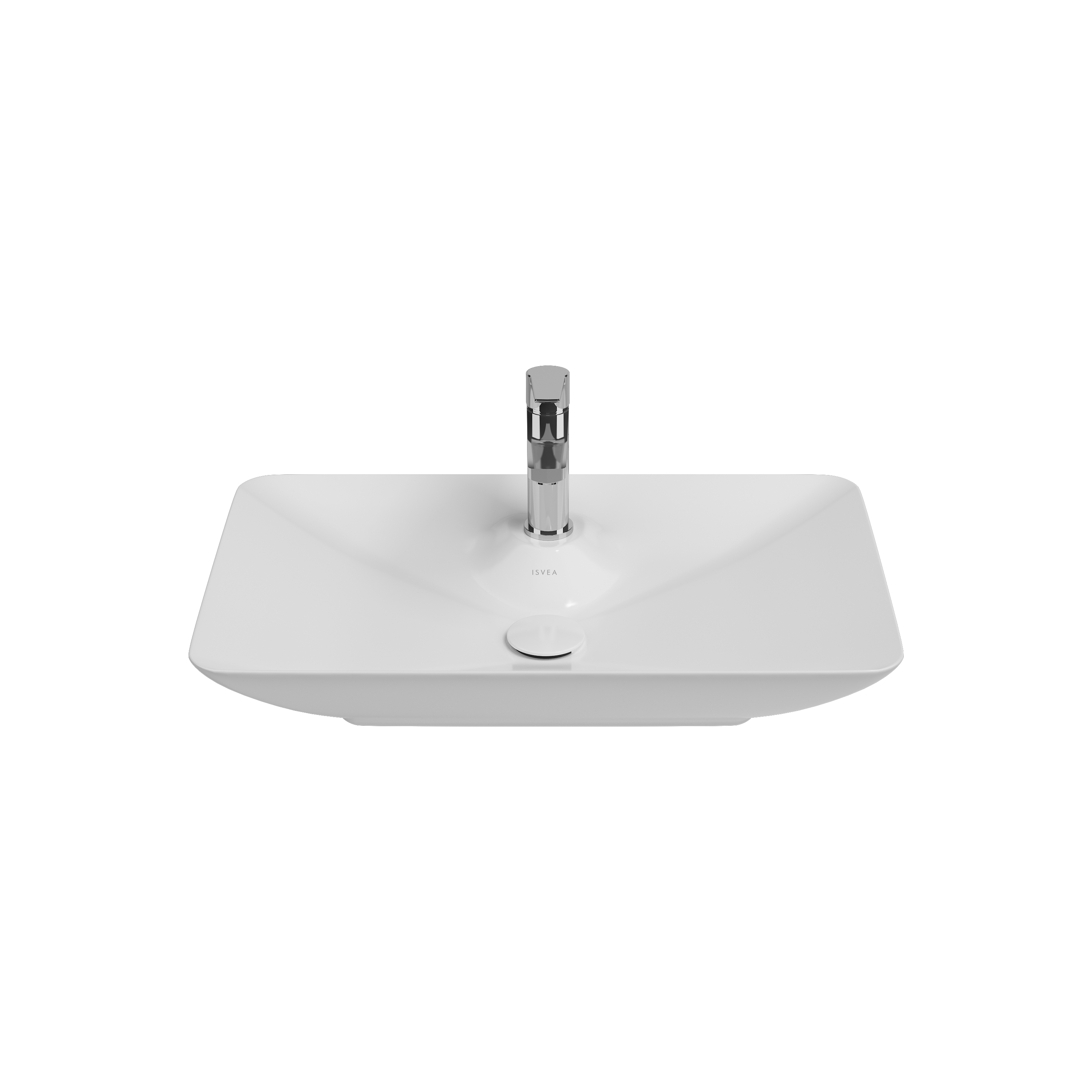 SistemaY Countertop Washbasin, 60 cm