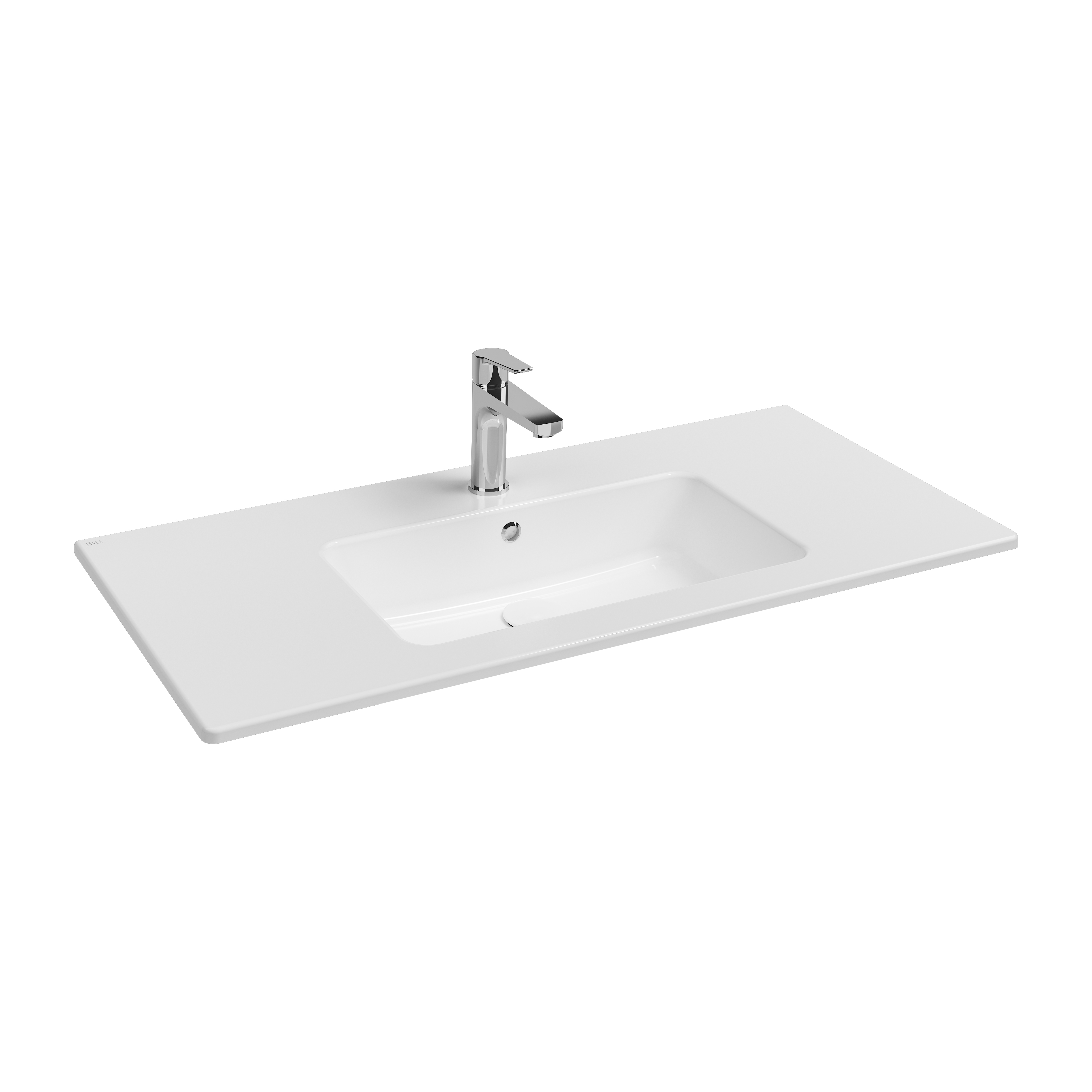 SistemaT Flat Washbasin, 40’’