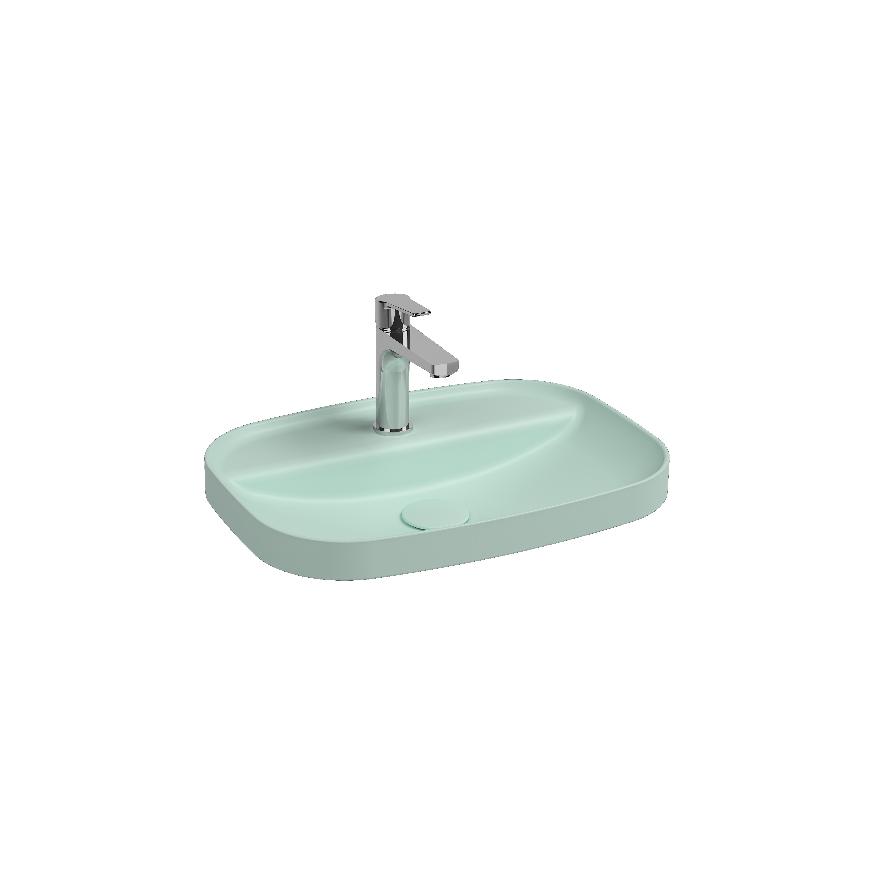 Infinity Inset Washbasin 22’’ Mint