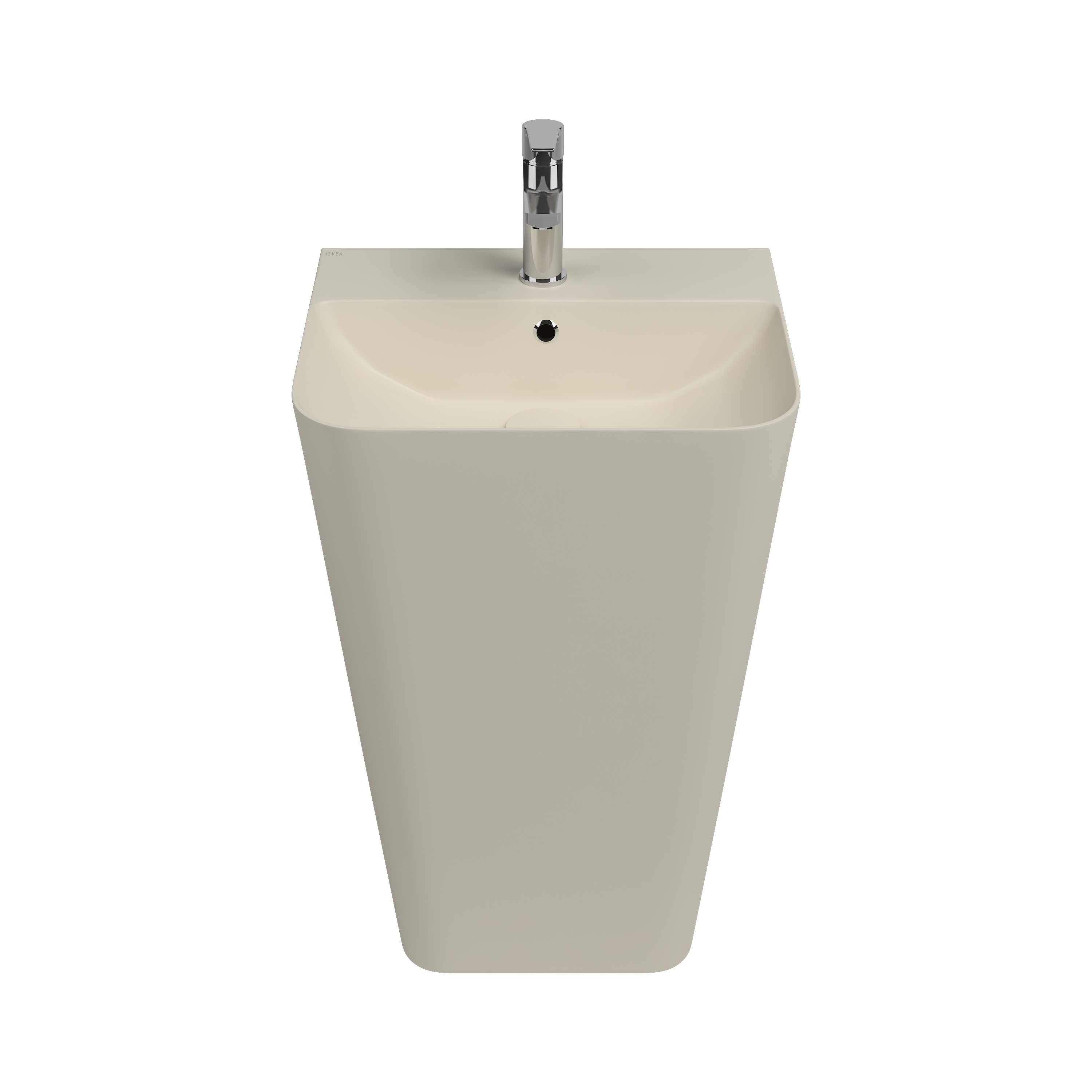 Sott'Aqua Monoblock Washbasin 50 cm Ivory