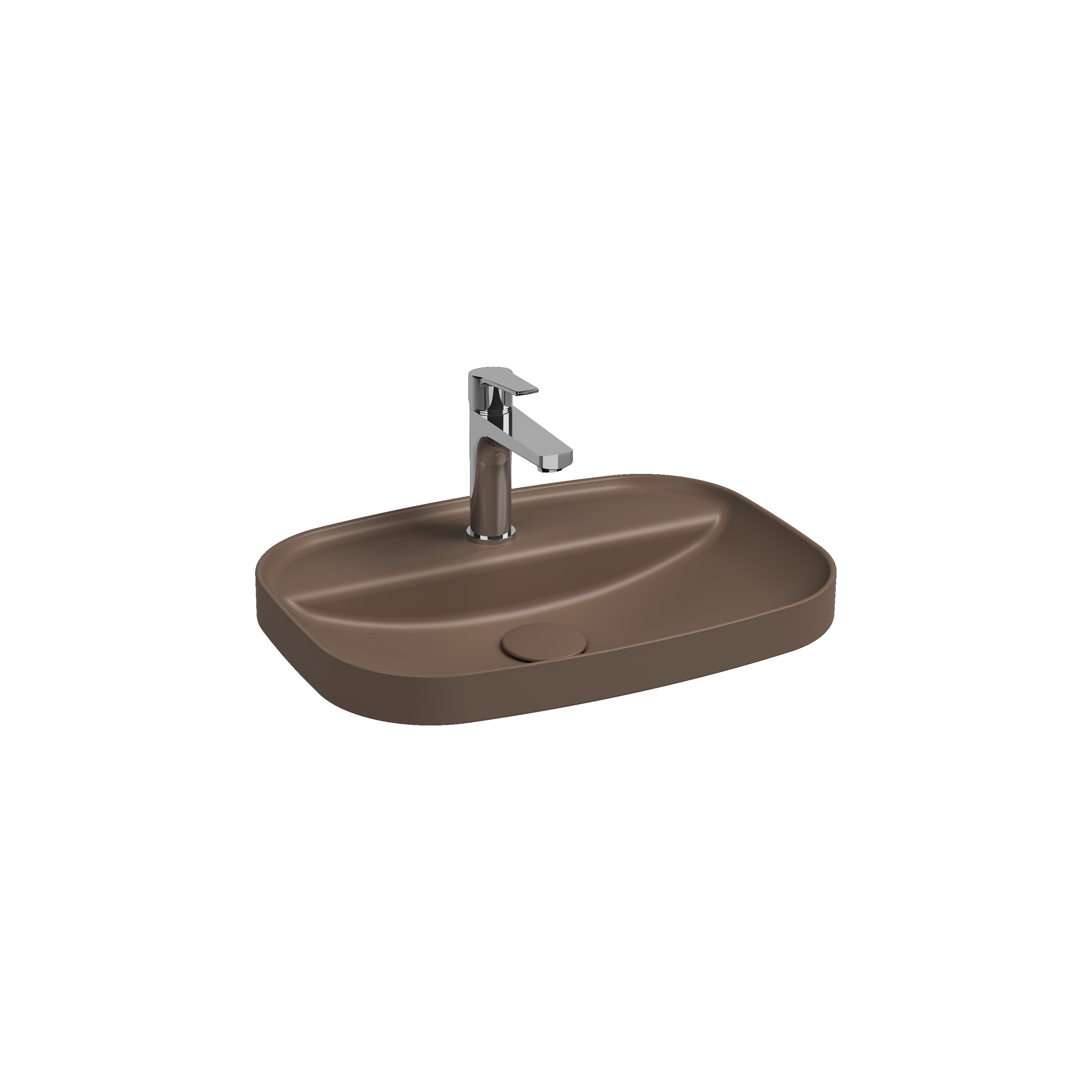 Infinity Inset Washbasin 22’’ Taupe