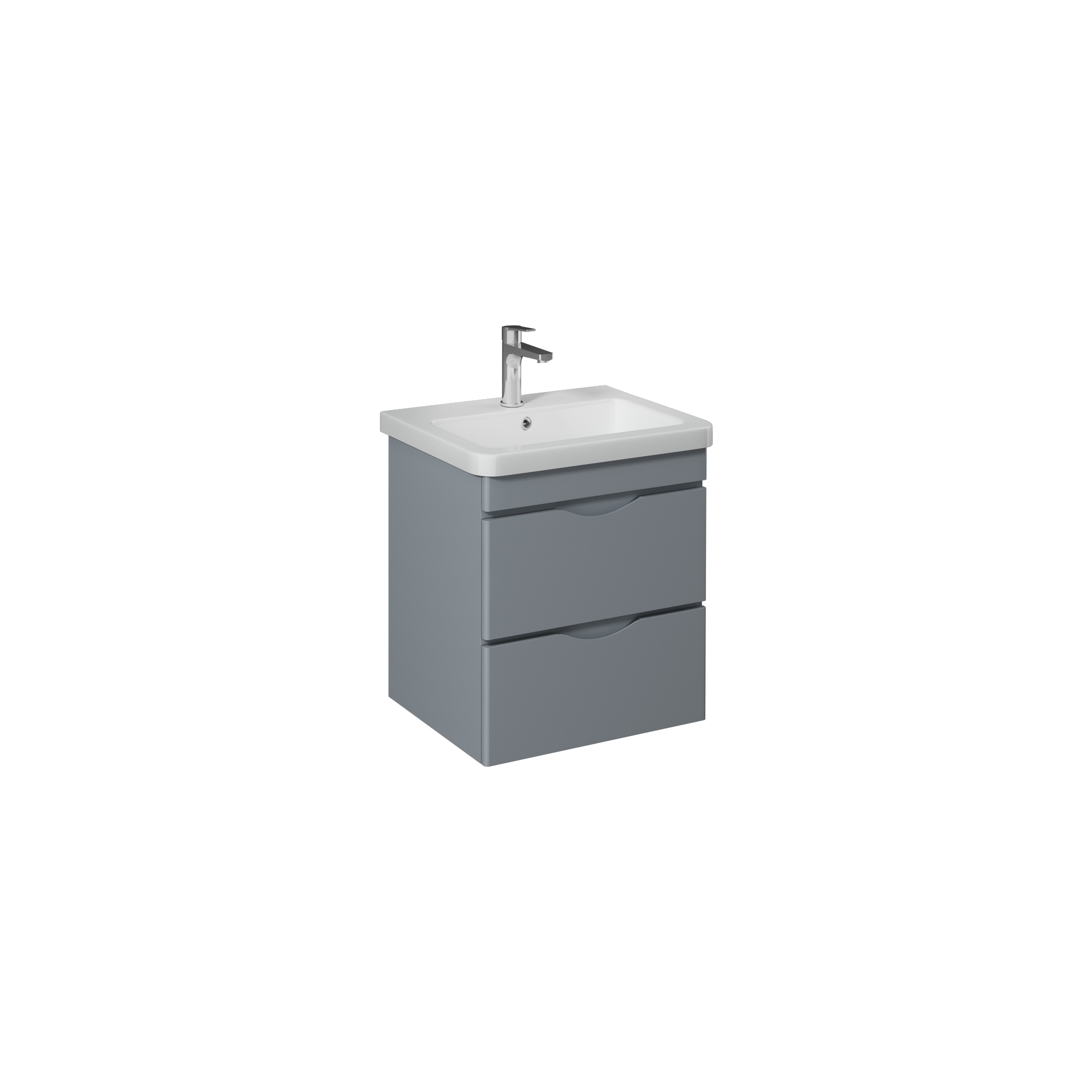 Neo 35 cm Tall Cabinet, Grey Right
