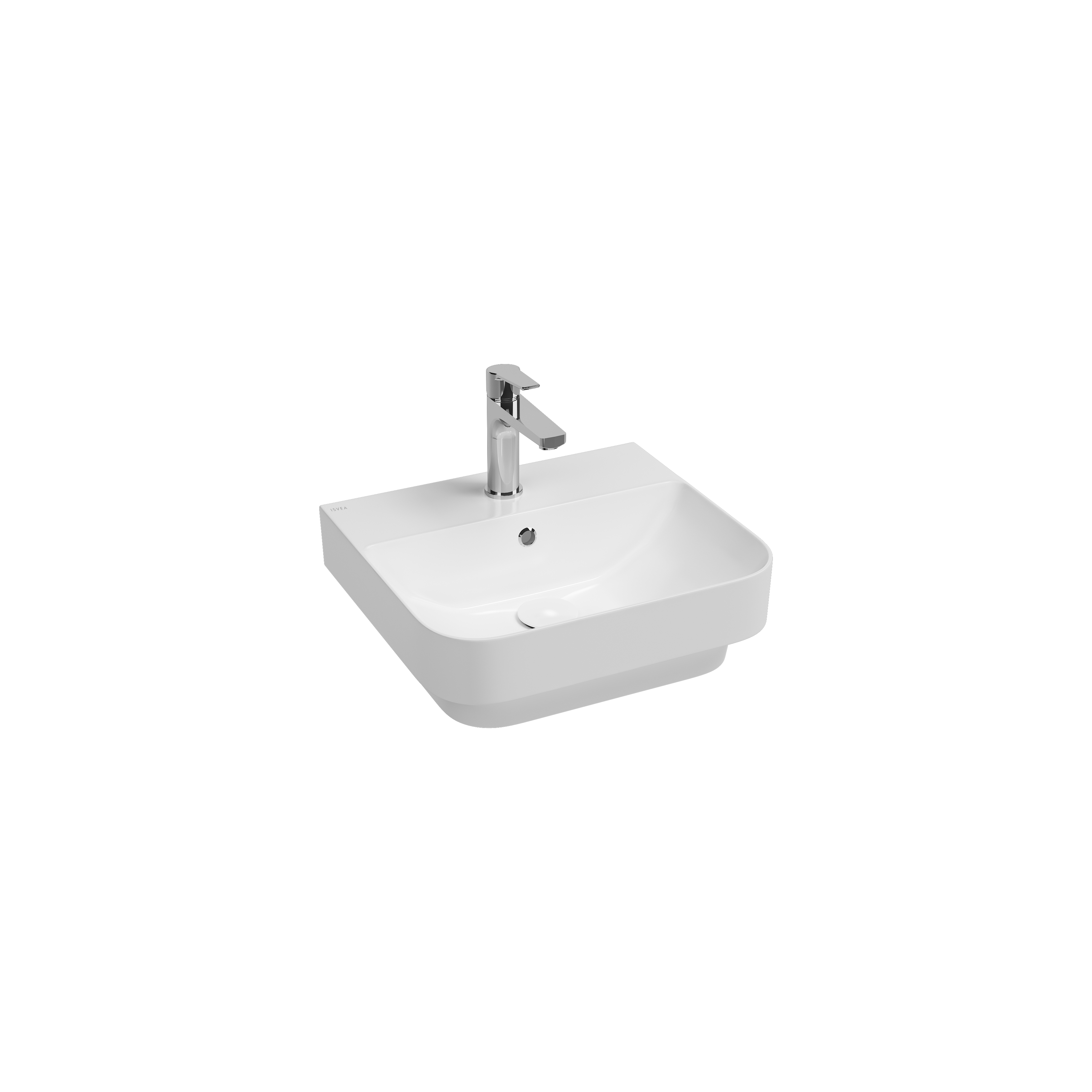 Sottaqua Inset Washbasin, 48 cm