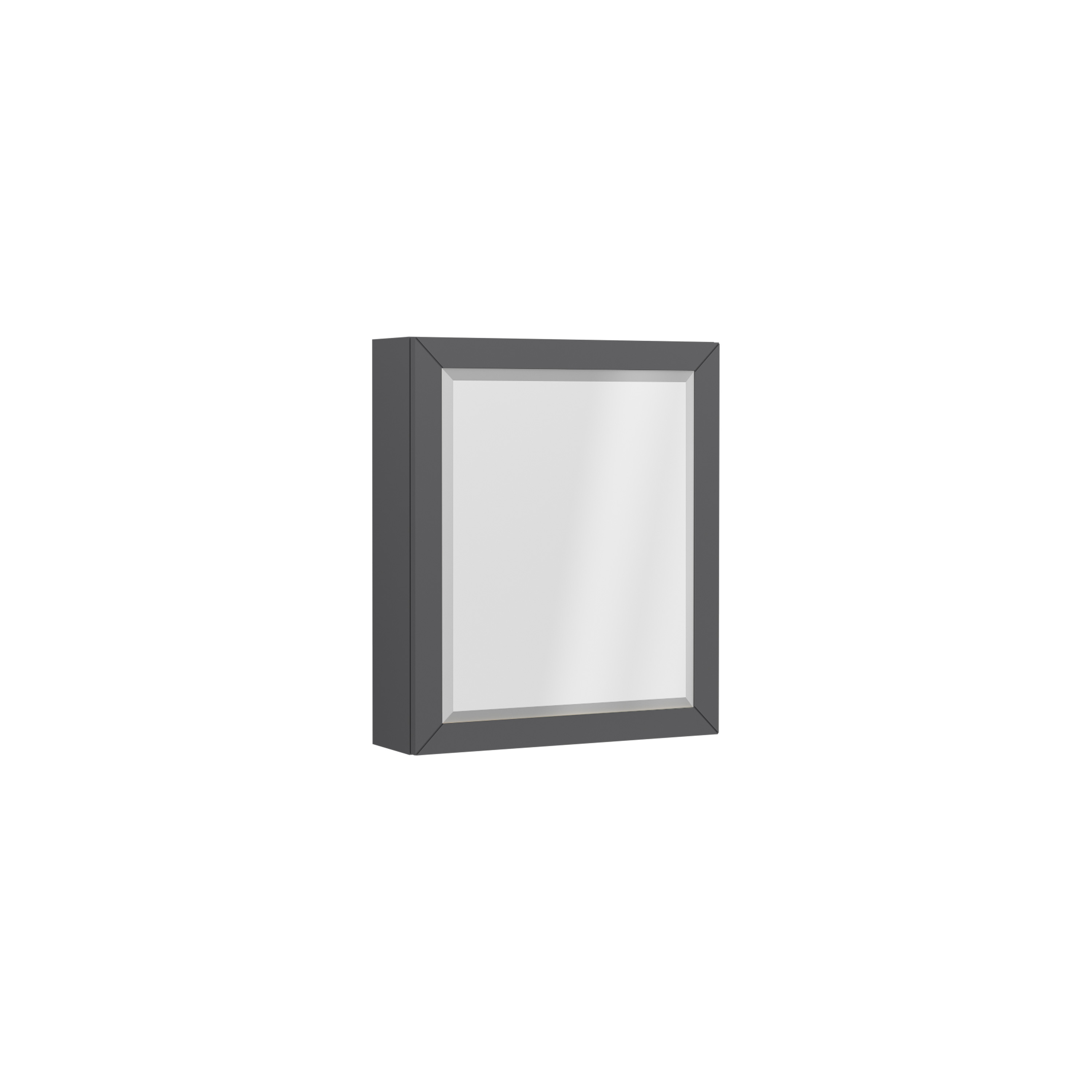 Agatha LED Mirror 21" Cement Grey