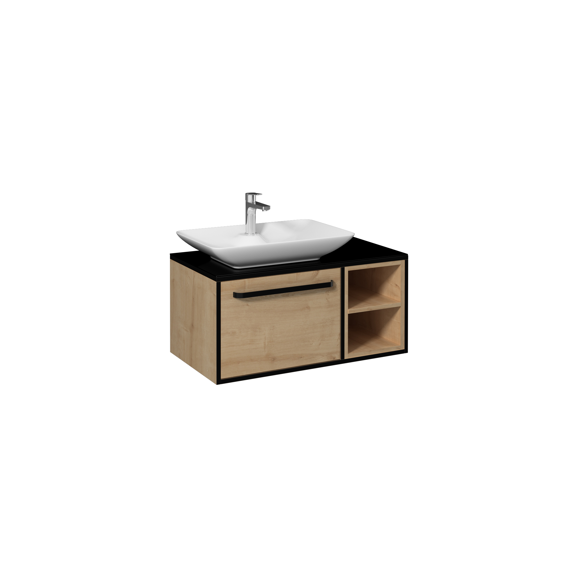 Cavalli Washbasin Cabinet, Detroit 90 cm