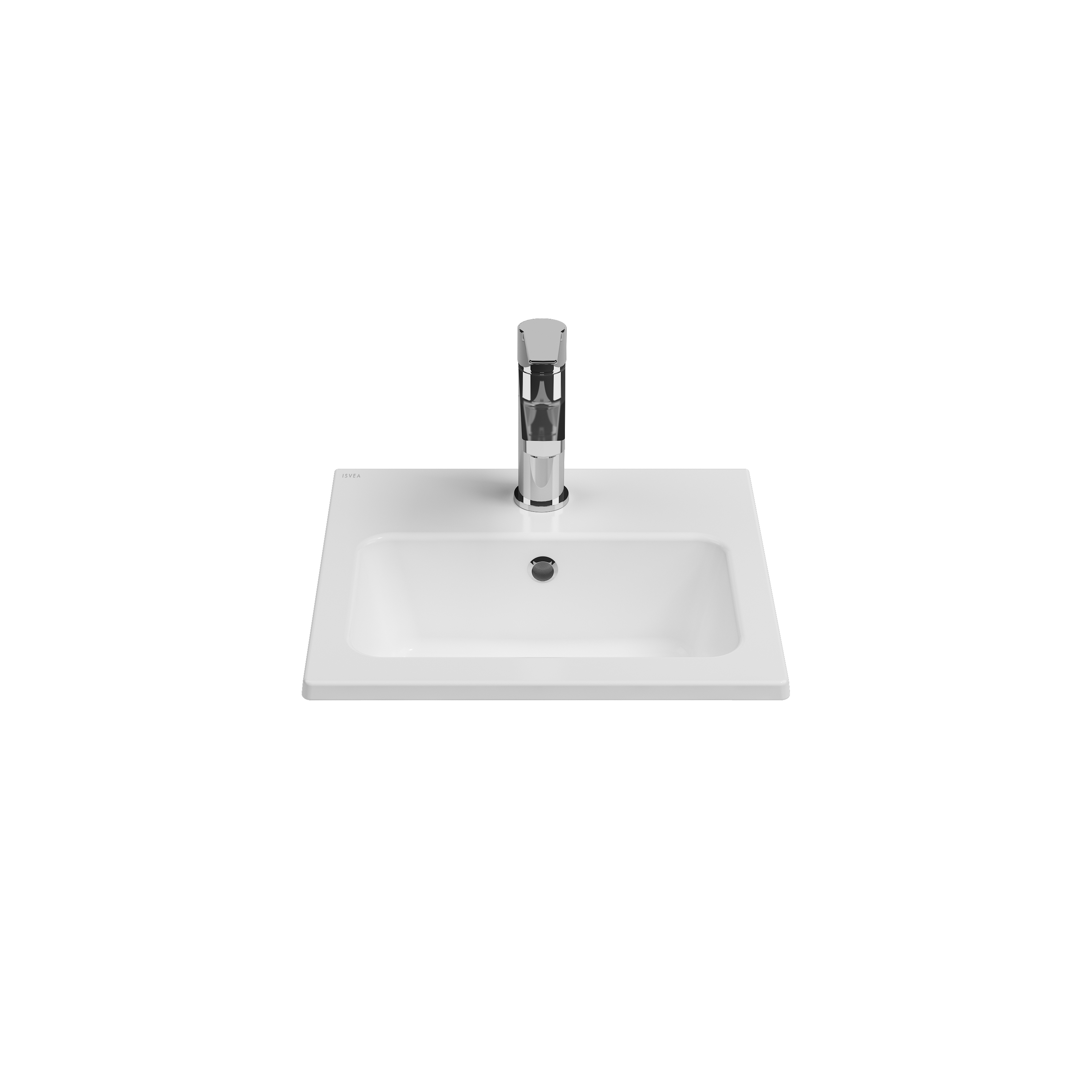 SistemaT Flat Washbasin, 40’’