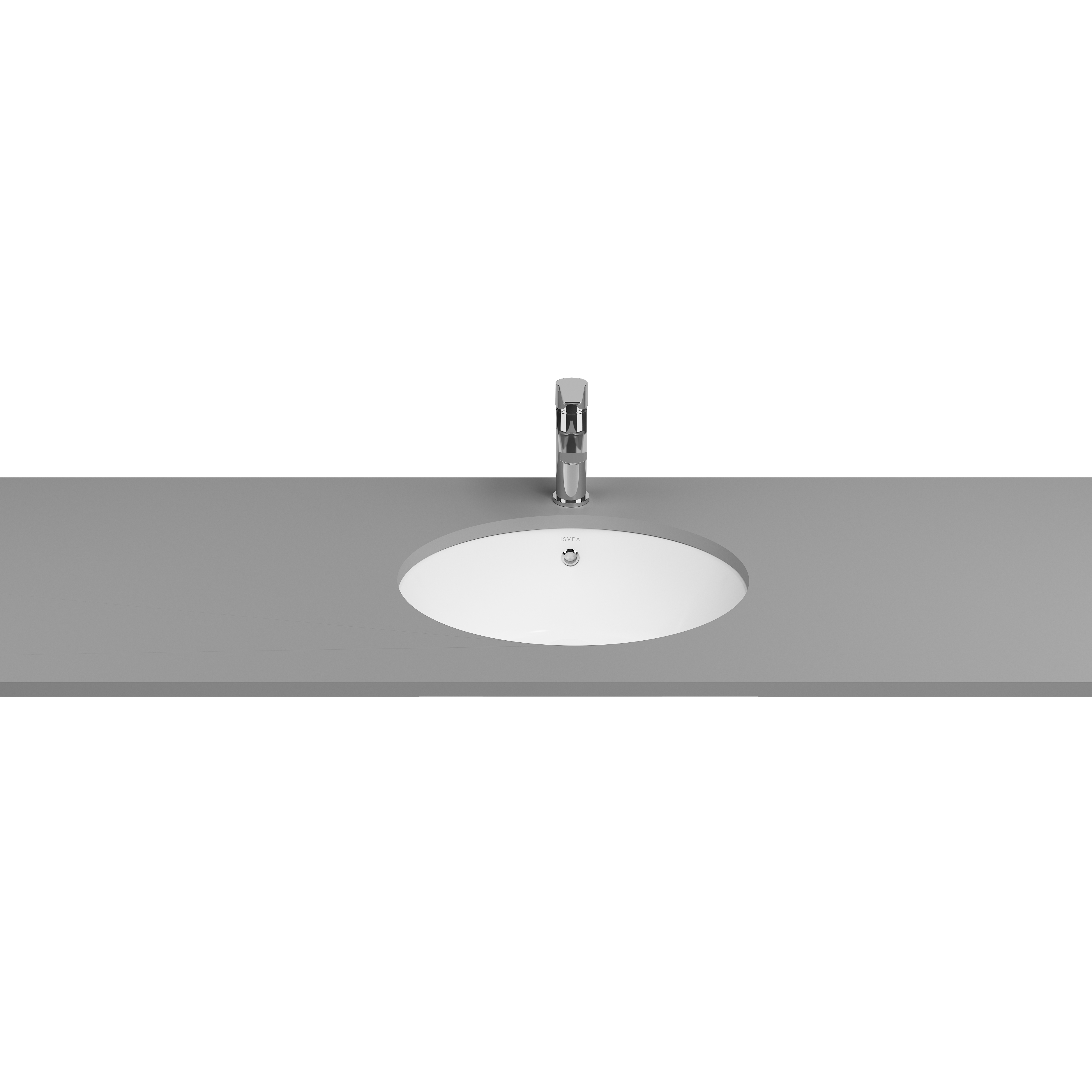 Soluzione Tezgah Altı Lavabo 52 cm