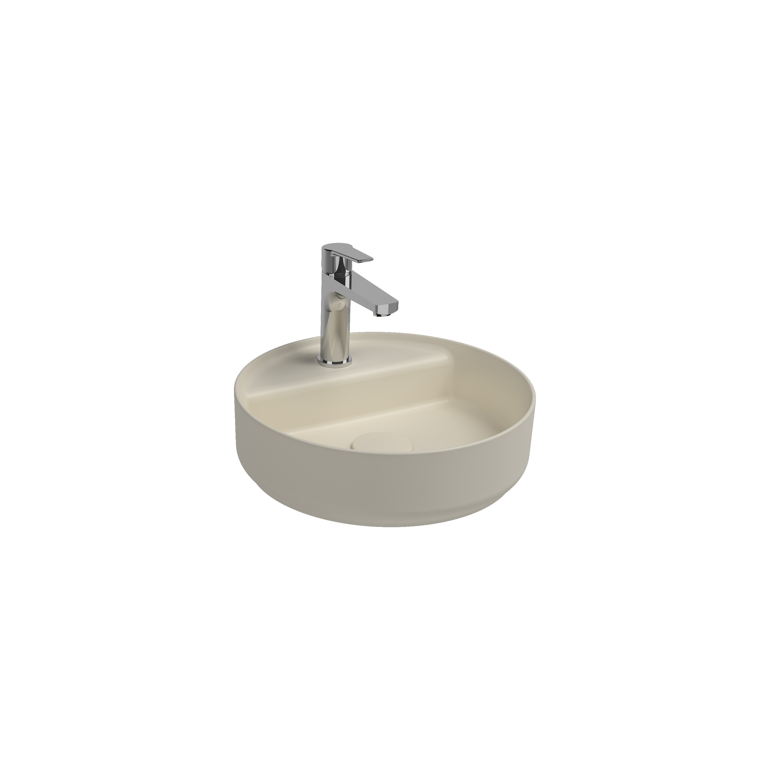 Infinity Countertop Washbasin 17’’ Ivory