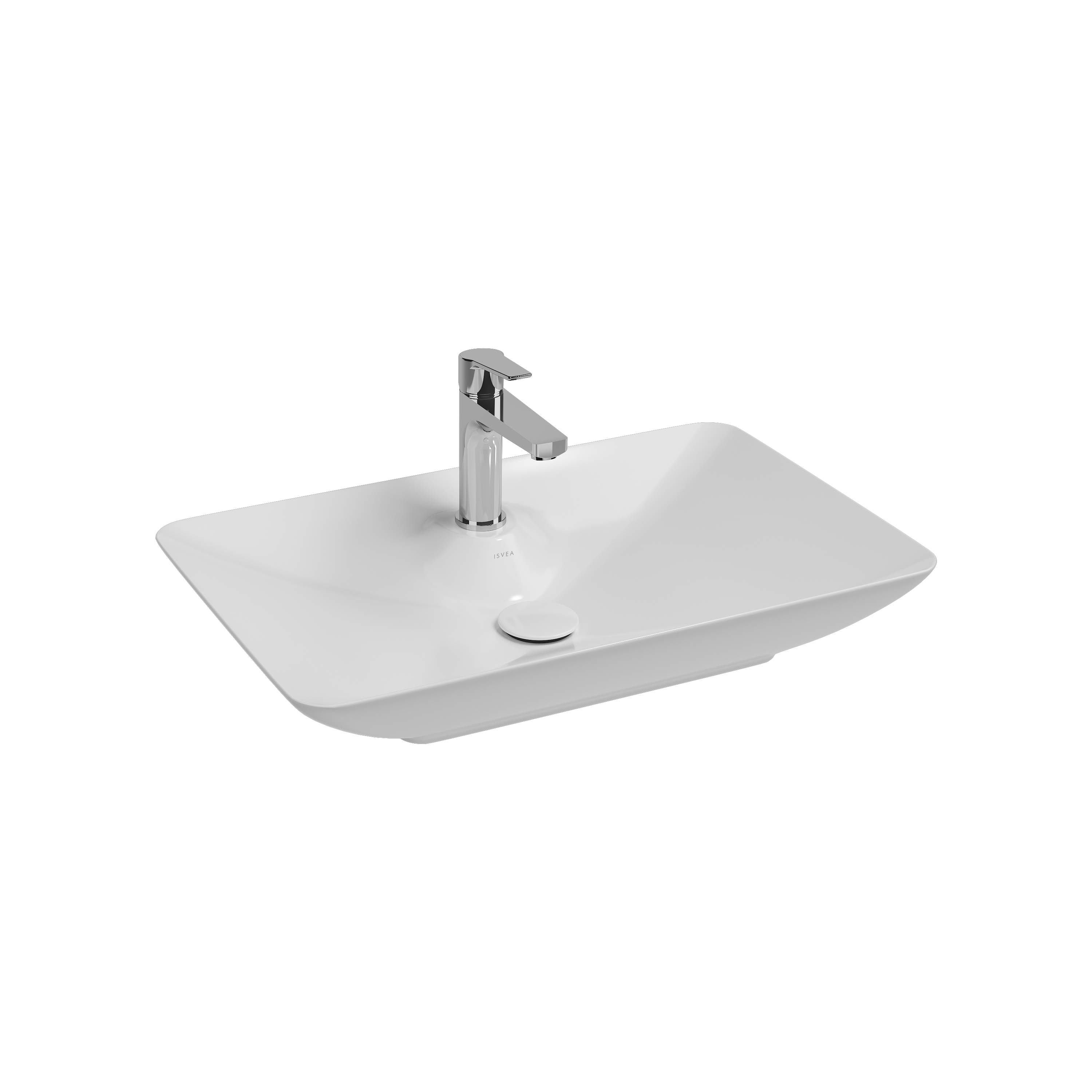 SistemaY Countertop Washbasin, 60 cm