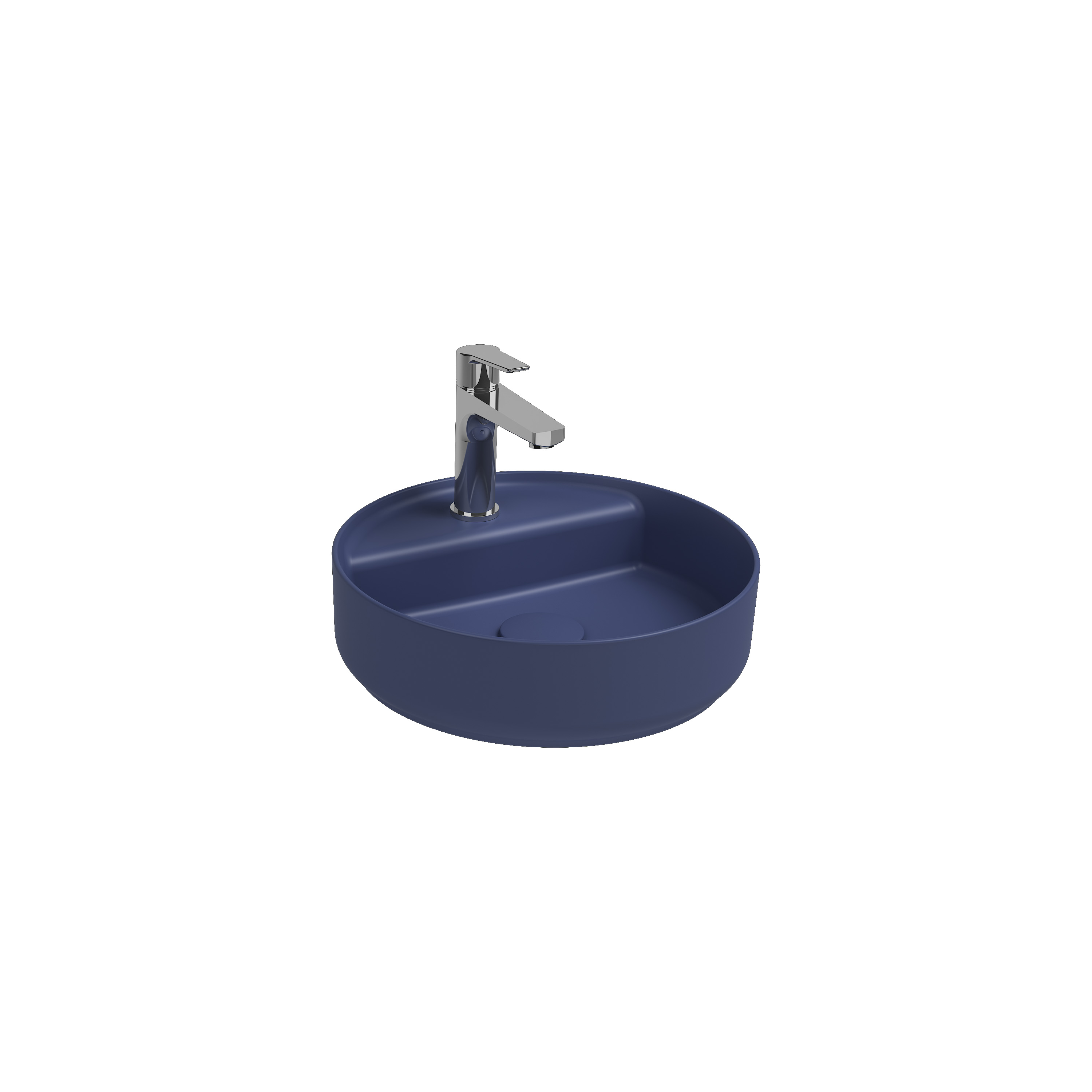 Infinity Countertop Washbasin 17’’ Isvea Blue