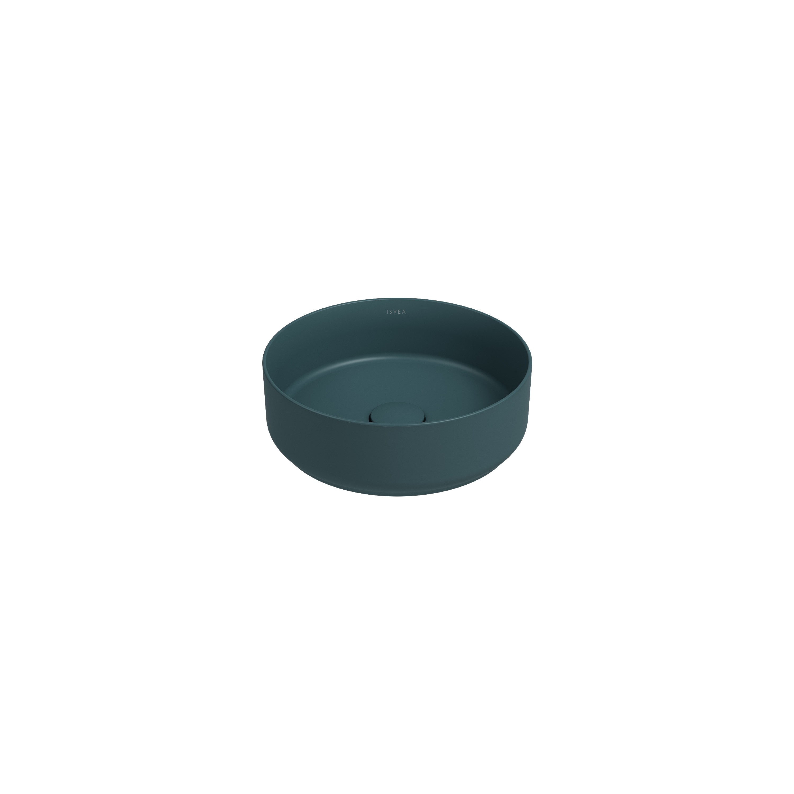 Infinity Countertop Washbasin 14’’ Petrol Green