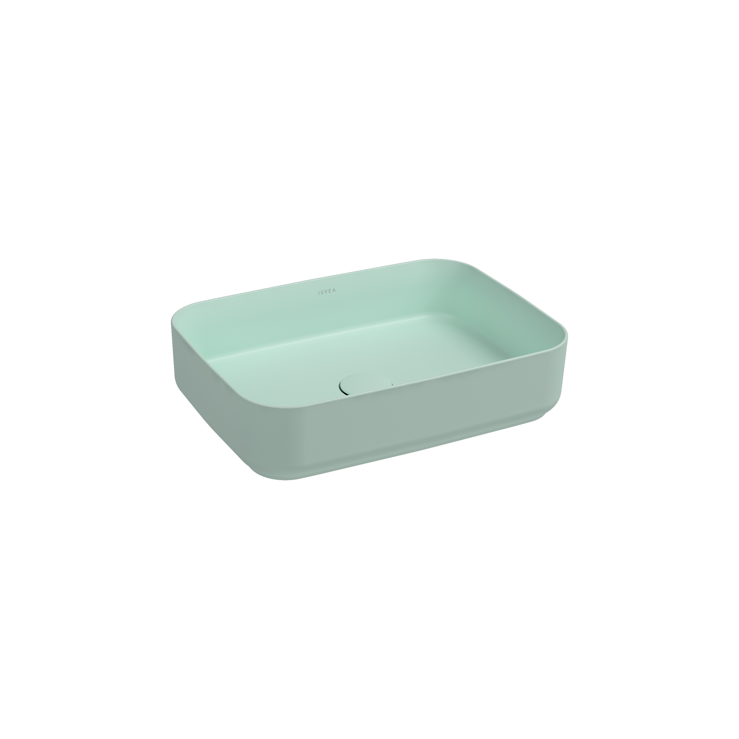 Infinity Countertop Washbasin 50 cm Mint