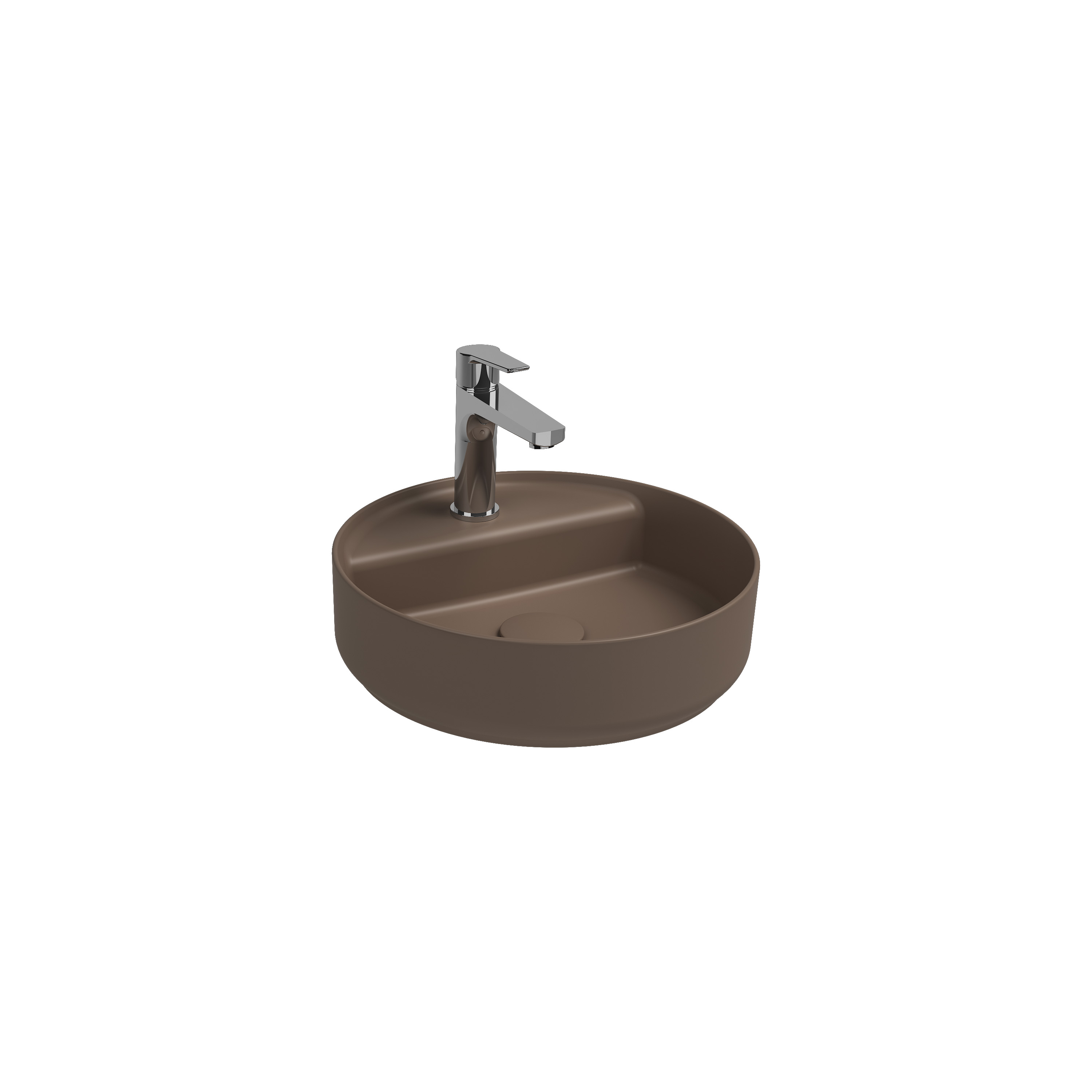 Infinity Countertop Washbasin 17’’ Taupe