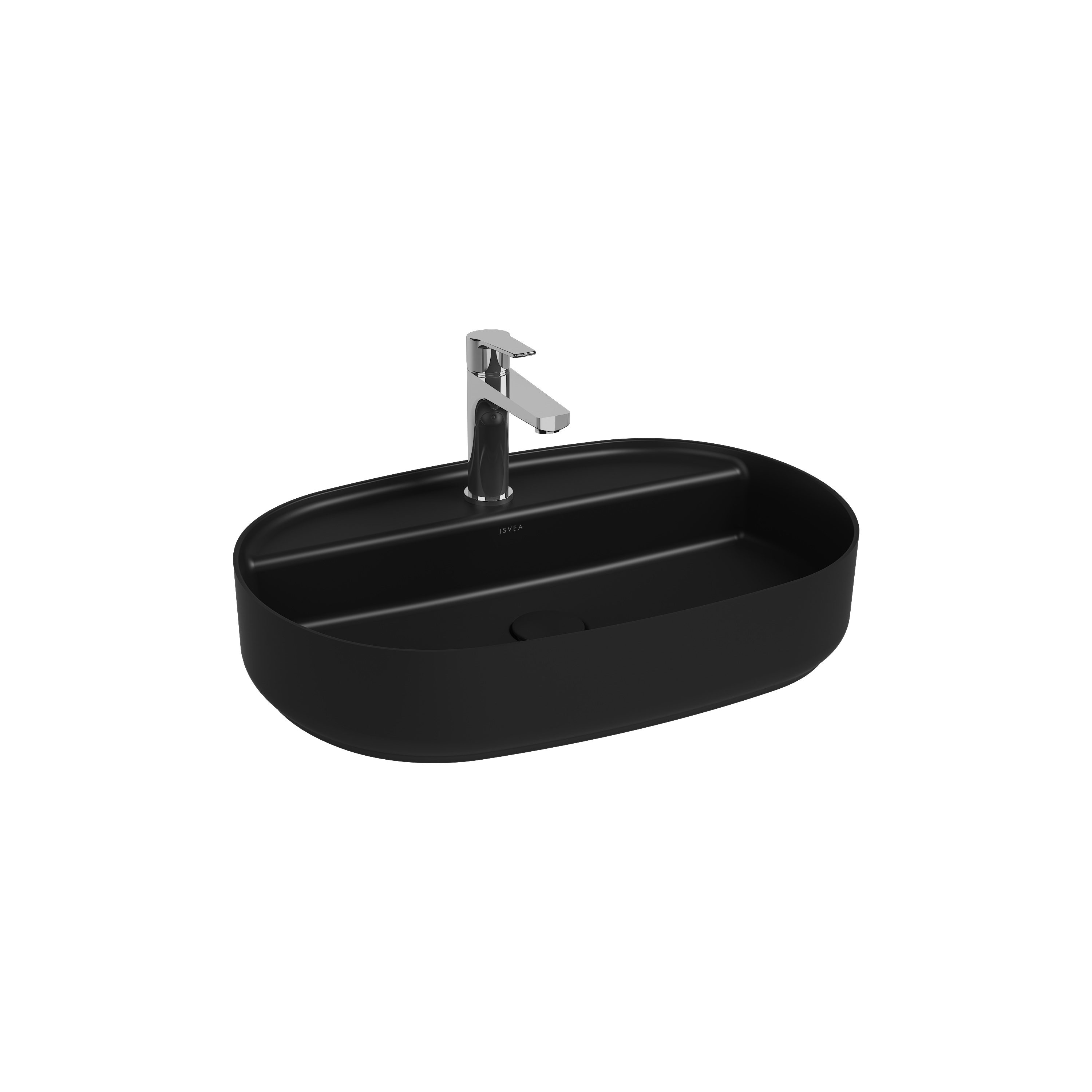 Infinity Countertop Washbasin 24’’ Black
