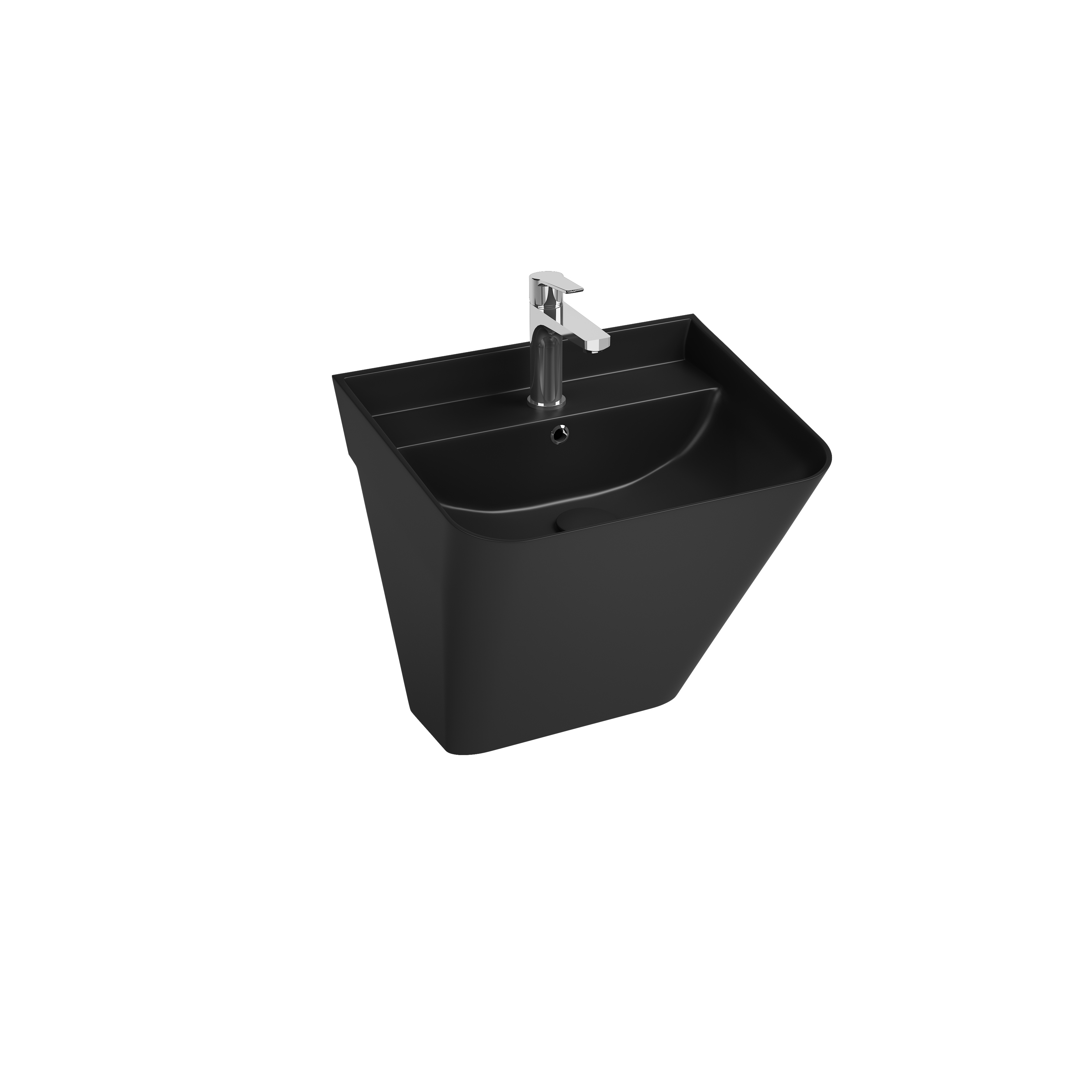 Infinity Countertop Washbasin 22’’ Black