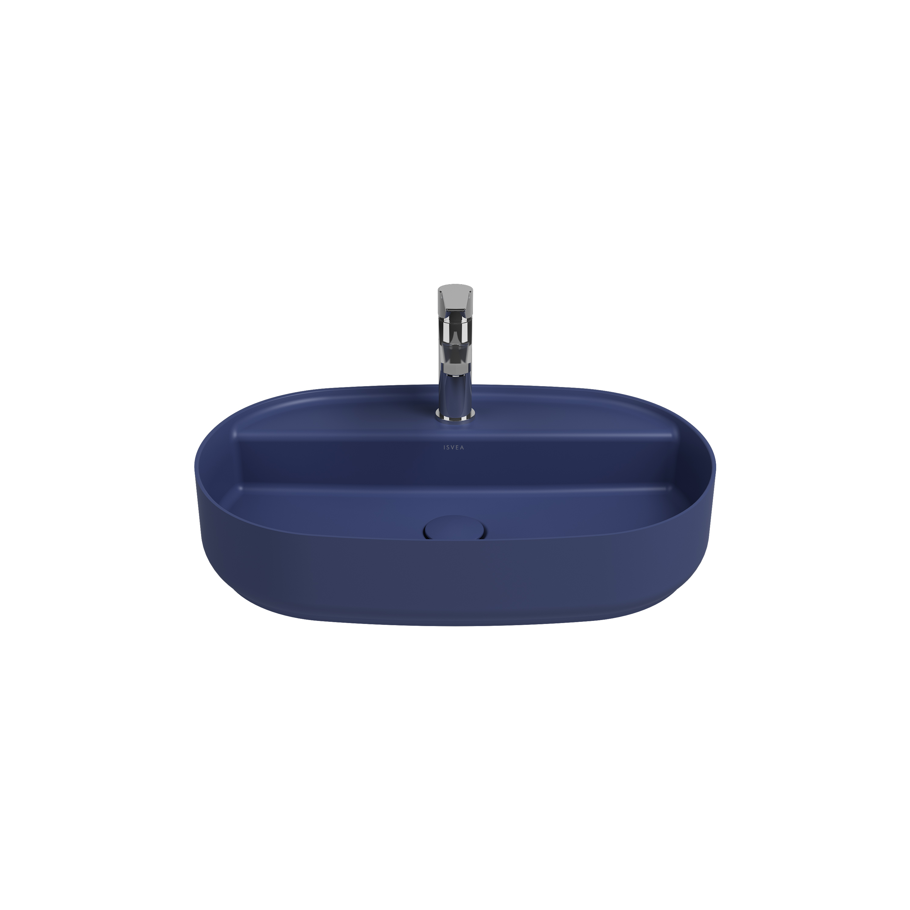 Infinity Countertop Washbasin 24’’ Isvea Blue
