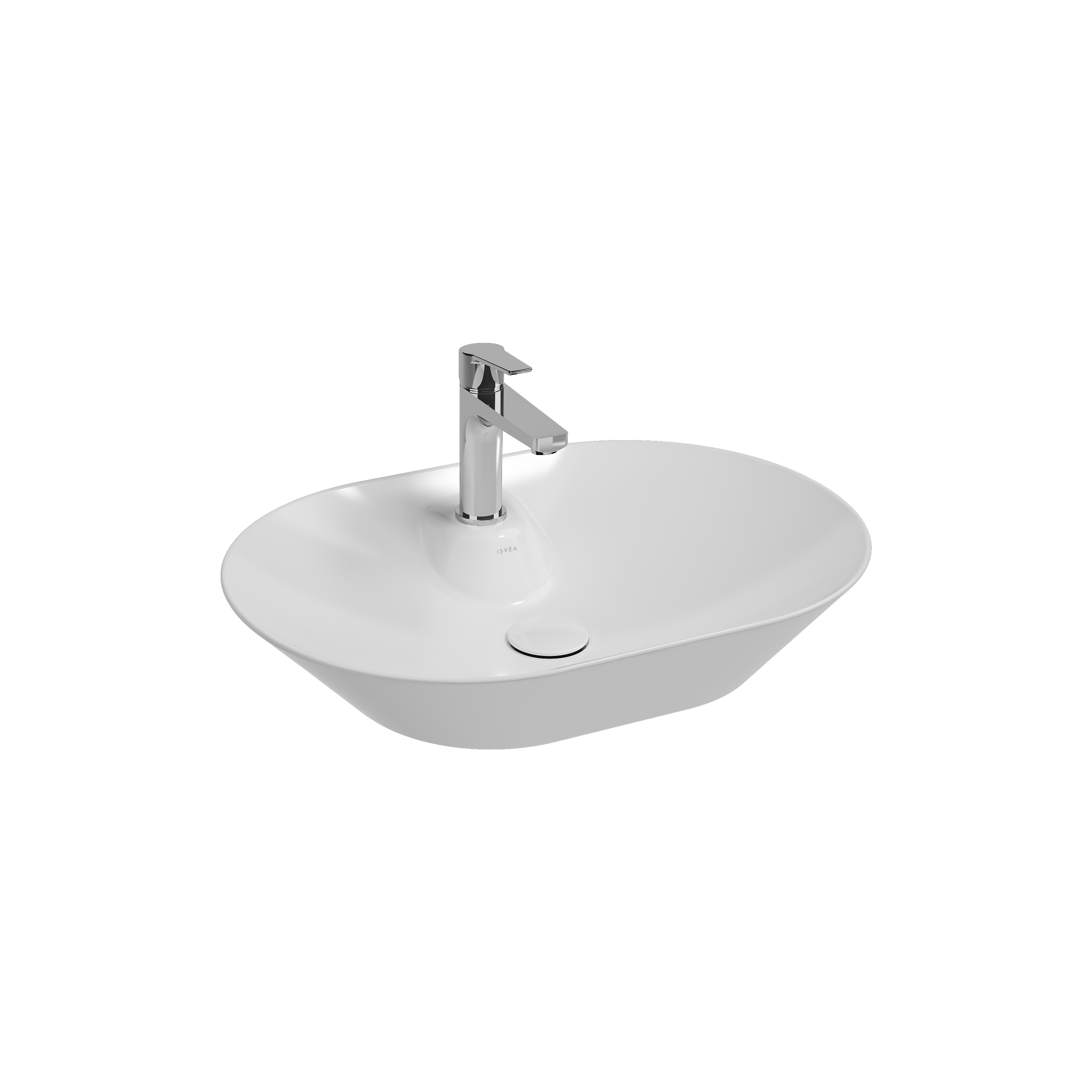 SistemaY Countertop Washbasin, 45 cm