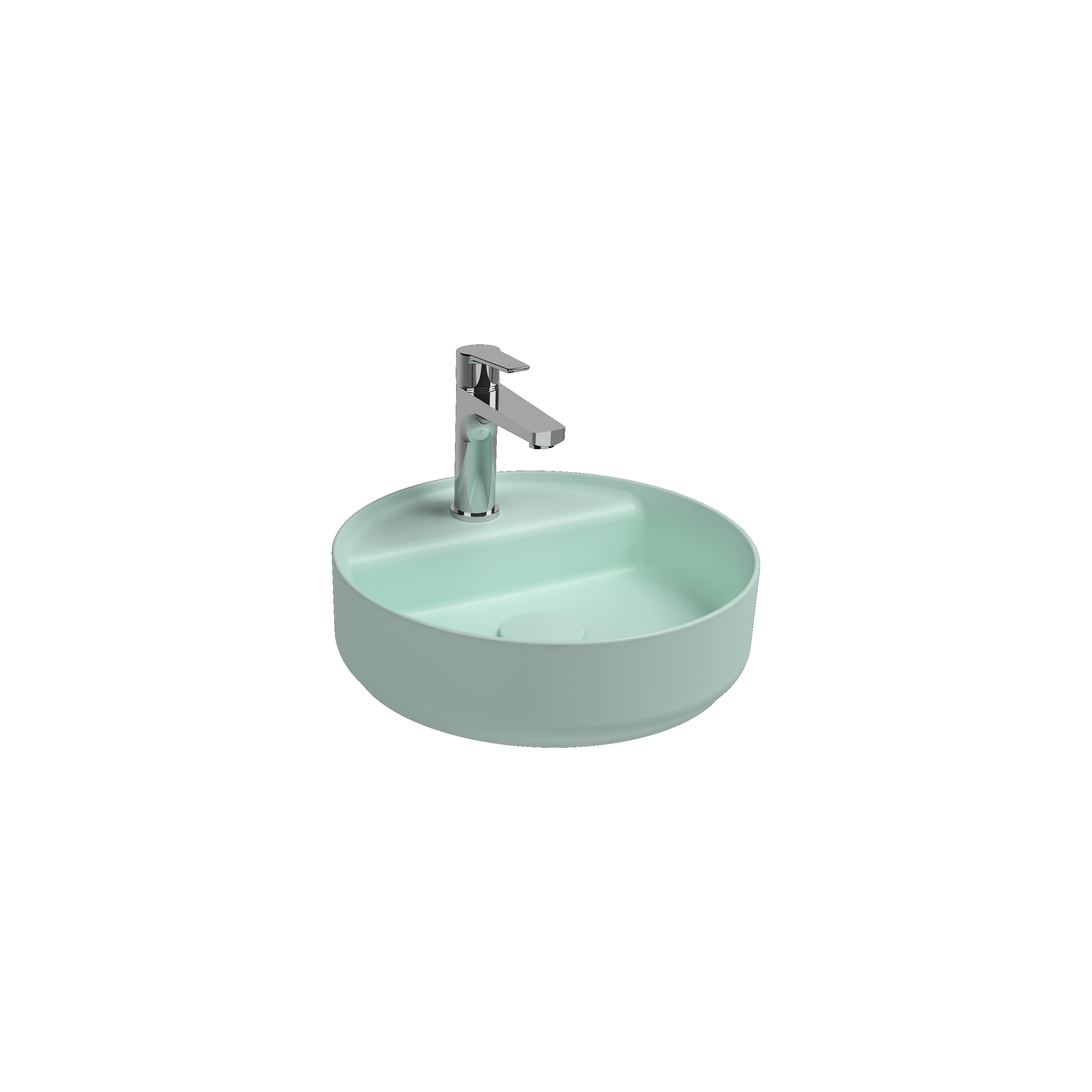 Infinity Countertop Washbasin 17’’ Mint