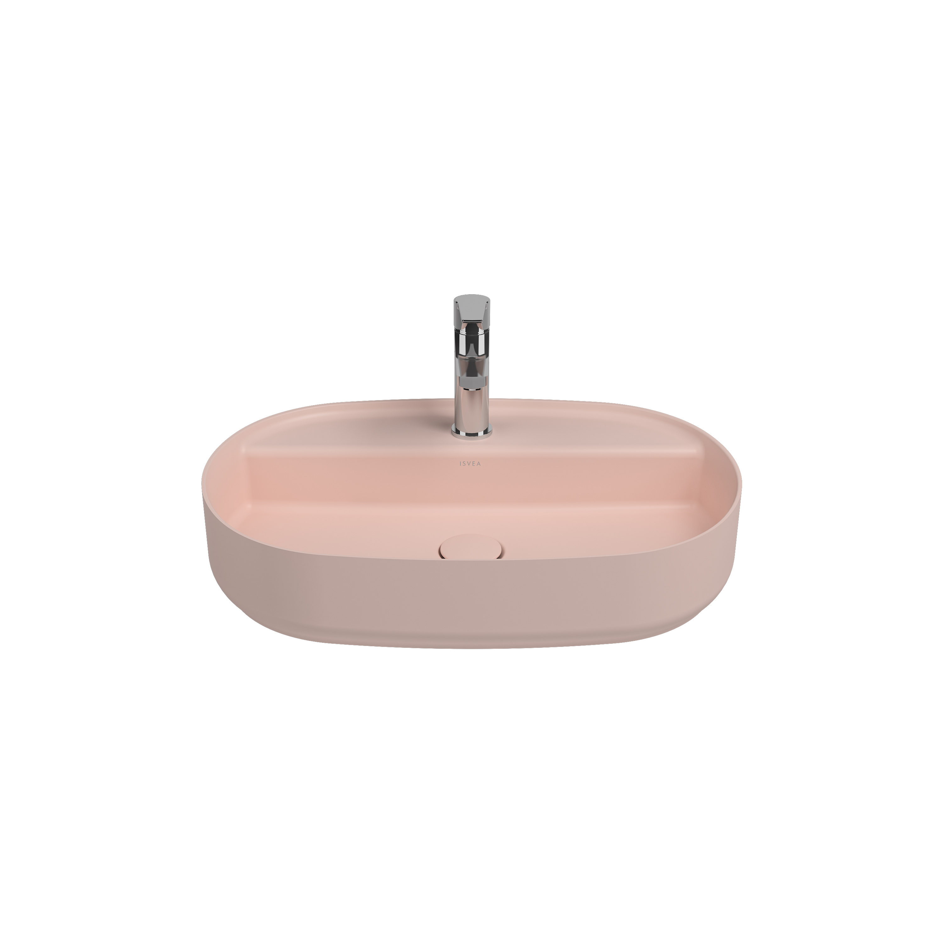 Infinity Countertop Washbasin 24’’ Salmon