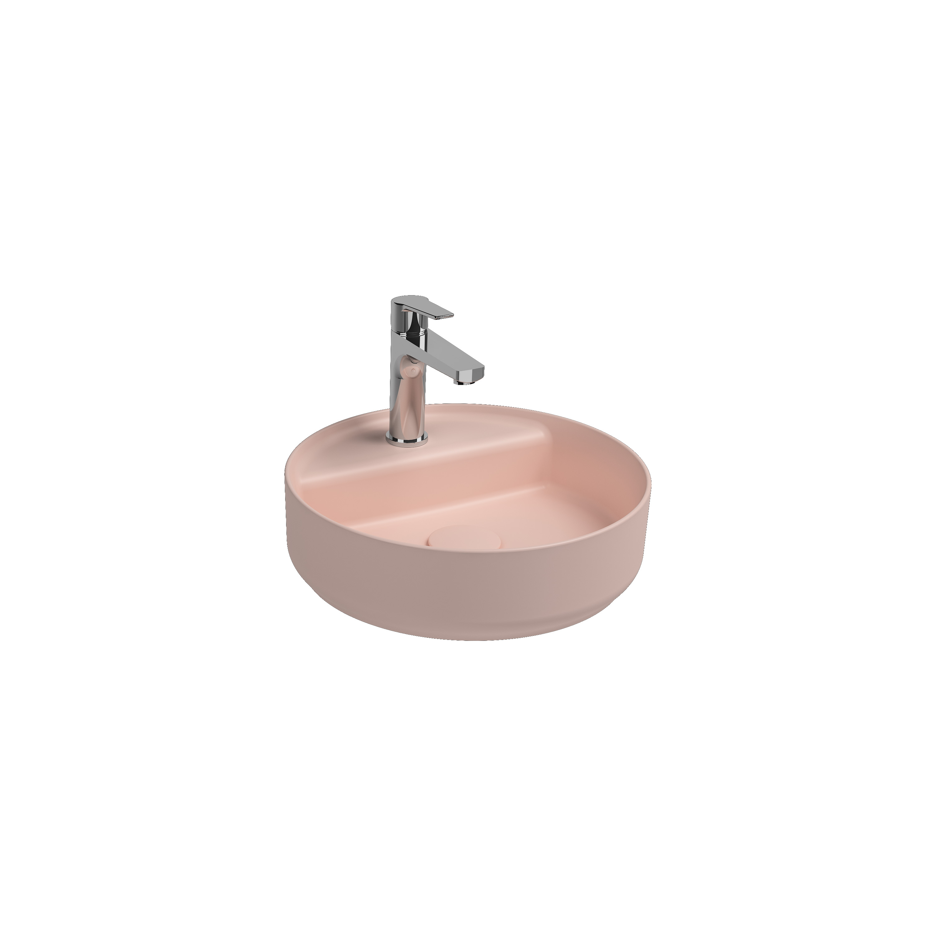 Infinity Countertop Washbasin 17’’ Salmon