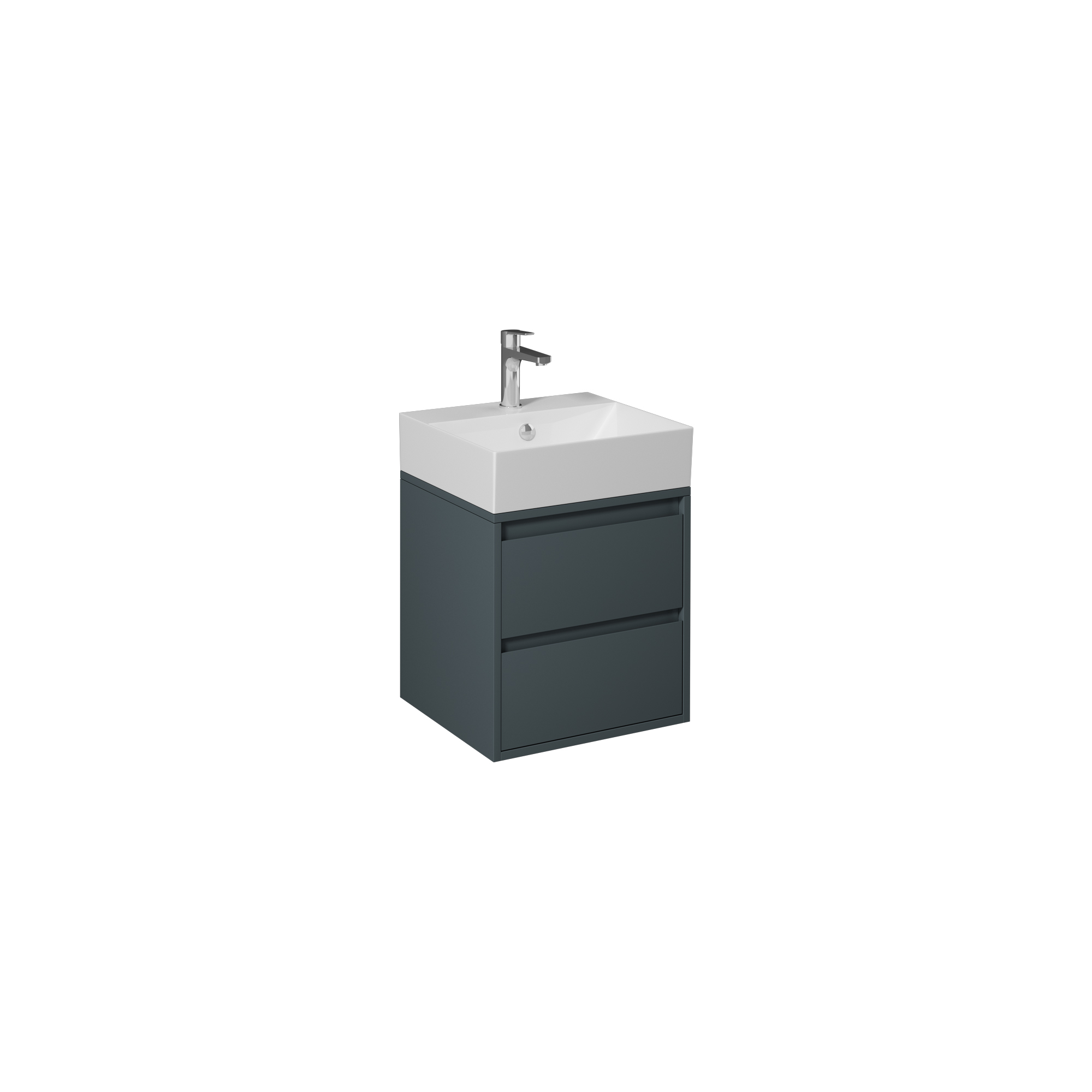 Pro Washbasin Cabinet, Light Grey  cm